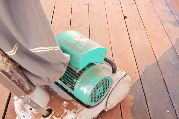Cedar Deck Sanding in Colorado Springs